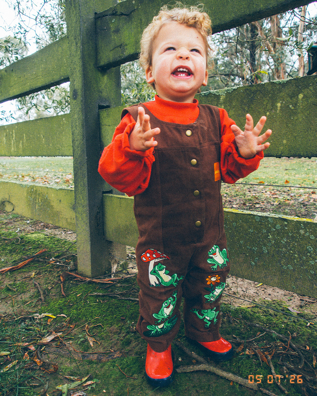 Froggy Overalls